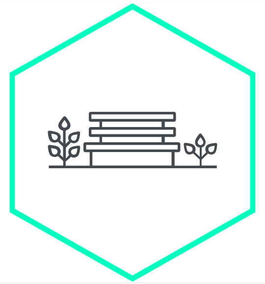 Bench ad design services icon