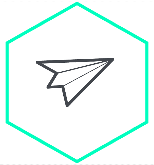 Other guerrilla marketing services, paper airplane icon