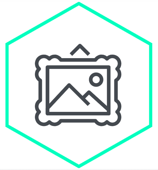 Web gallery design services icon