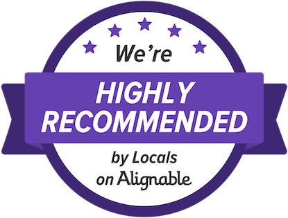 highly-recommended by locals on alignable, badge 2